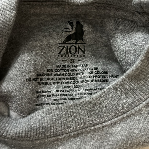Zion kids sweatshirt 2 toddler - Picture 6 of 6